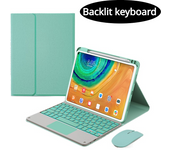 Backlit Touchpad Keyboard Case for Xiaomi Pad 6 Case Keyboard Fabric with Pen Holder Cover for Xiaomi Pad 6 Pro 2023 MiPad 6 11
