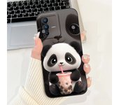 Lovely Painted Phone Case For Vivo V23 5G V23e V23 Pro Silicone Anti-knock Soft Cover Funda Vivo V2130 V2132 Panda Cat Animals