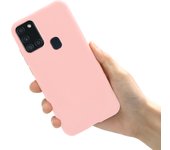 For Samsung A21S Case for Cover Samsung Galaxy A21S A 21S Case Silicone TPU Soft Matte Phone Case Back Cover Fundas Coque Bumper
