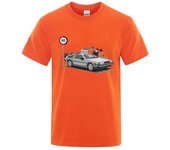 Men's Cotton T-Shirt, Loose Fit, Casual, Breathable, Sweat, Crew Neck