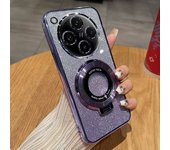 Magnetismo Stent Transparencia Polvo Flash Funda protectora Para OPPO Find X8, X8 Pro Funda protectora