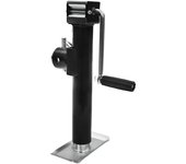 Soporte para remolque de coche, gato hidráulico,43-68,4cm, soporte de estacionamiento ajustable con bomba manual manual de 43cm