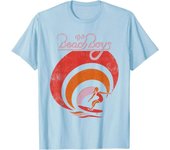 Beach Boys Surfer Girl T-Shirt Clothing Men Vintage T Shirt Streetwear Cotton Daily Four Seasons Tees Casual
