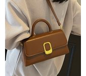 2025 nuevo nicho diseño simple ligero de lujo portátil pequeño bolso cuadrado versátil moda alta textura mensajero bolso de las mujeres