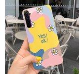 Color Block Phone Case For Oppo Realme 6 Pro Case 6.6 inch Soft TPU Back Cover Coque Funda For Realme 6 realme6pro RMX2063 Capas