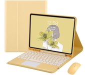 Wireless Magic Keyboard for iPad Pro Case 11" 2024 Russian Spanish Korean Arabic Hebrew Thai Bluetooth Keyboard