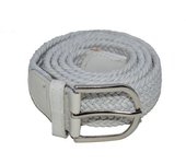 Cinturón trenzado extensible y elástico para hombres y mujeres, para Vaqueros, Cintura Ajustable Medida 110x3CM