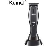 Kemei Professional Hair Trimmer Zero Gapped Cordless Rechargeable Edgers Clippers Electric Beard Trimmer finish cutting machine