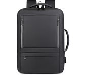 Ryanair Cabin Mochila de viaje expandible 40x25x20 Mochila casual impermeable expandible compatible con portátil de 15