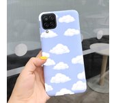 For Samsung A12 Case Samsung Galaxy A13 5G Phone Cases Liquid Silicone Pattern Back Cover For Samsung Galaxy A12 A13 A136U Funda