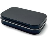 Frosted Iron Box Mini Metal Empty Storage Box Hinged Flip Lid Storage Supplies Nail Clippers