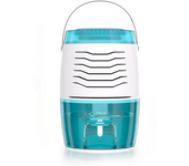 Deshumidificador Eléctrico, Deshumidificadores de 1.2 L para el Hogar, Silencioso para la Humedad con luz LED de 3 Colores