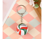 PVC Volleyball Keychain Ornaments Business Volleyball Gifts Beach Ball Sport Key Chain