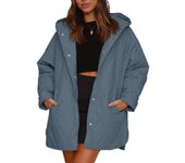 Chaquetas con capucha para Ropa de mujer de moda mujer, abrigos informales a la moda, Otoño e Invierno