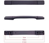 Universal Suitcase Handle Bag Handle Replacement Luggage Handle Handle Grip Trolley Handle Travel Black Luggage Bag Accessories