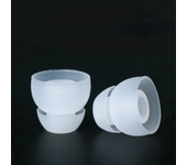 Two Layer Silicone Eartips Universal In-ear Earphone Replacement Earplugs Earbud Noise Reduction Ear Pads Headphone Protector