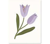 Flower Market Tulip Posters Danish Pastel Canvas Painting Minimalist Living Room Aesthetics Wall Art Picture for Home Decor