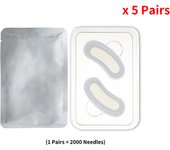 1-10PCS Hyaluronic Acid Microneedle Eye Patches Mask for Anti Wrinkle Aging Dark Circle Moisturizing Under Eye Gel Pad Skin Care