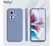 Candy Case For Oppo Reno 11F Case Soft Original Liquid Silicone Case For Oppo Reno11 F Cover For Oppo Reno 11F 11 F 5G 6.7 inch