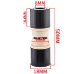 MTB Rear Shock Bushing ID 12.7mm 22 - 68mm Shock Absorber DU Bushing OD 15mm Replaceable Bike Rear Shock Absorber Mountain Bike