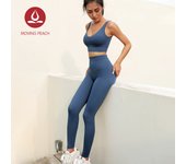 Moving Peach Women Sport Set 5 Colors Super Comfortable Fitness Suit Sport Bra And Pants ABL+BLL