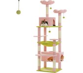 Árbol grande para gatos con postes rascadores, torre para gatos de interior, condominio para gatitos, juguetes para gatos(M-XL)