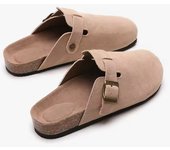 ZCtron Zapatillas de verano para hombre y mujer, sandalias informales de gladiador para la playa, calzado plano, talla grande 45