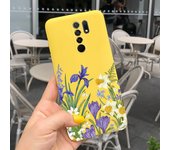 For Redmi 9 Phone Case 6.53 inch Xiaimi Redmi 9 Soft Silicone Phone Cases TPU Back Cover On Capa Redmi9 Cute Bear Cartoon Bumper