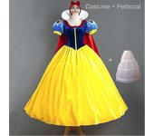 Disfraz de Cosplay para adultos, Blancanieves, vestido de princesa para mujer, disfraz de fiesta de Halloween