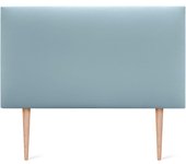 Liso  Patas cabeceros Cabezal tapizado Cama Lujo (150x105cm  Patas (Camas 150/160), Tela Beige)