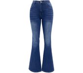 Womens Flare Jeans New In Spring 2025 High Quality Bell Bottom Trousers Korean Style Wide Leg Z Loosefit R Denim Pants for Women