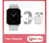 Smart Watch Woman Smartwatch 2023 1.83inch Full Touch Screen Sleep Monitor Answer Call Whatsapp Notification for Android IOS