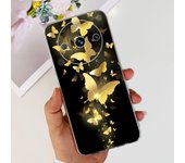 For Realme 11 Pro Plus Case Luxury TPU Soft Phone Back Cover For Realme 11Pro Pro+ 5G Silicone Protection Bumper Rose Heart Capa