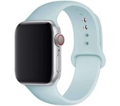 Silicone Band For Apple Watch Ultra 2 44mm 45mm 40mm 49mm 41mm 38mm 42mm sport bracelet iwatch series 8 7 6 5 4 3 SE Strap