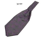 Gentlemens ascot tie casual cravat dress shirt suit wide necktie men's accessories neckties brand neckwear man