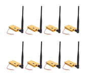 8X FPV 1.2Ghz 1.2G 8CH 1500Mw Wireless AV Sender TV Audio Video Transmitter Receiver Combo for QAV250 250 FPV RC(C)