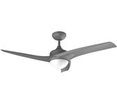 Ventilador de Techo con Mando a Distancia, Temporizador y Luz LED  460. 49 W, 106 cm de Diámetro, 3 Aspas, 3 Velocidades, Función Invierno, Diseño en blanco