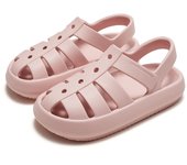 Sandalias de suela gruesa para mujeres, zapatillas de verano, zapatos romanos, zapatos de playa