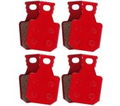 BIKEIN Pro 4 Pairs Cycling Mountain Bike Ceramics Hydraulic Disc Brake Pads for Magura M5 M7 MT5 MT7 SH901 MTB