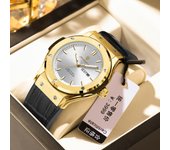 Reloj de hombre de marca suiza, resistente al agua, luminoso, de lujo, nuevo reloj de cuarzo