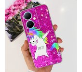 Transparent Soft TPU Slim Phone Cover For Vivo V29 Lite 5G V 29 Lite Back Case Child Fashion Cute Animals Cartoon Shell V29 Lite