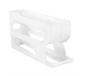 Automatic Egg Rolling Dispenser 3-Tier Automatic Egg Rolling Holder Space-Saving Egg Storage Container for Fridge Rack