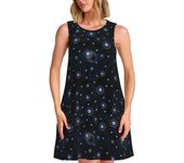 Custom Evil Eye Women's Summer Türkiye Lucky Charm Casual Beach Dress Sleeveless Top