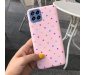 For Samsung Glaxy M33 5G Case SM-M336B Matte Soft Silicone Back Cover On Funda Samsung M33 M 33 Dinosaur Cute Cat Bumper Etui