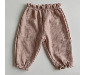 Verano delgado pantalones de bebé amor linterna pantalones, niños pequeños pantalones casuales florales