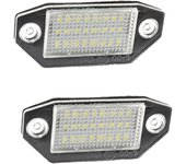 12V 24 LED Number License Plate Light Lamp for Ford Mondeo MK3 2000-2007