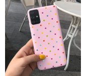 For Samsung Galaxy A51 Case Colorful Flower Painted Silicone Shockproof Cover For Samsung A51 4G 5G SM-A515F A 51 GalaxyA51 Case