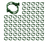 Plastic Plant Support Clips Reusable Plant Vine Protection Grafting Fixing Tool for Vegetable Tomato Garden Supplies,A