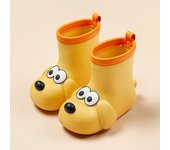 Bebé zapatos de agua antideslizante impermeable tubo medio zapatos de lluvia de los niños botas de lluvia de los niños