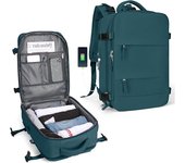 mochila de viaje para mujer, mochila de transporte,impermeable para deporte al aire libre, bolsa para computadora portátil
